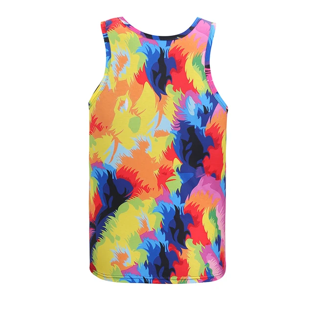 KOSMO MASA 2017 3d Print Tank Tops For Men/women Hippie Bodybuilding Tank Top Singlet Fitness Muscle Summer Jerseys Vests TT0016 1