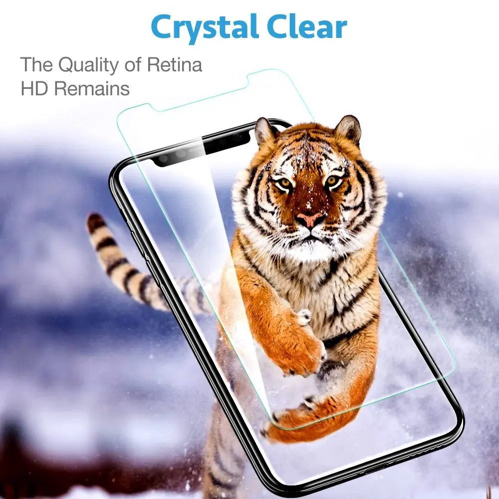 0 26 мм 9H защитное закаленное стекло для iPhone X 10 8 7 6 6S Plus 5S SE 5C 5 4|tempered glass film|screen