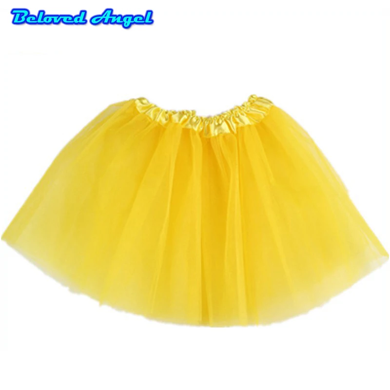 

Girls tutu skirts baby ballerina skirt childrens chiffon fluffy pettiskirts kids candy color skirt Princess Birthday Ball Gown