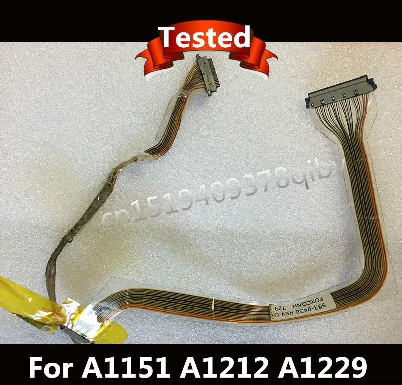 

Original 593-0262 LCD LED LVDS Cable for Macbook Pro 17" A1151 A1212 A1229