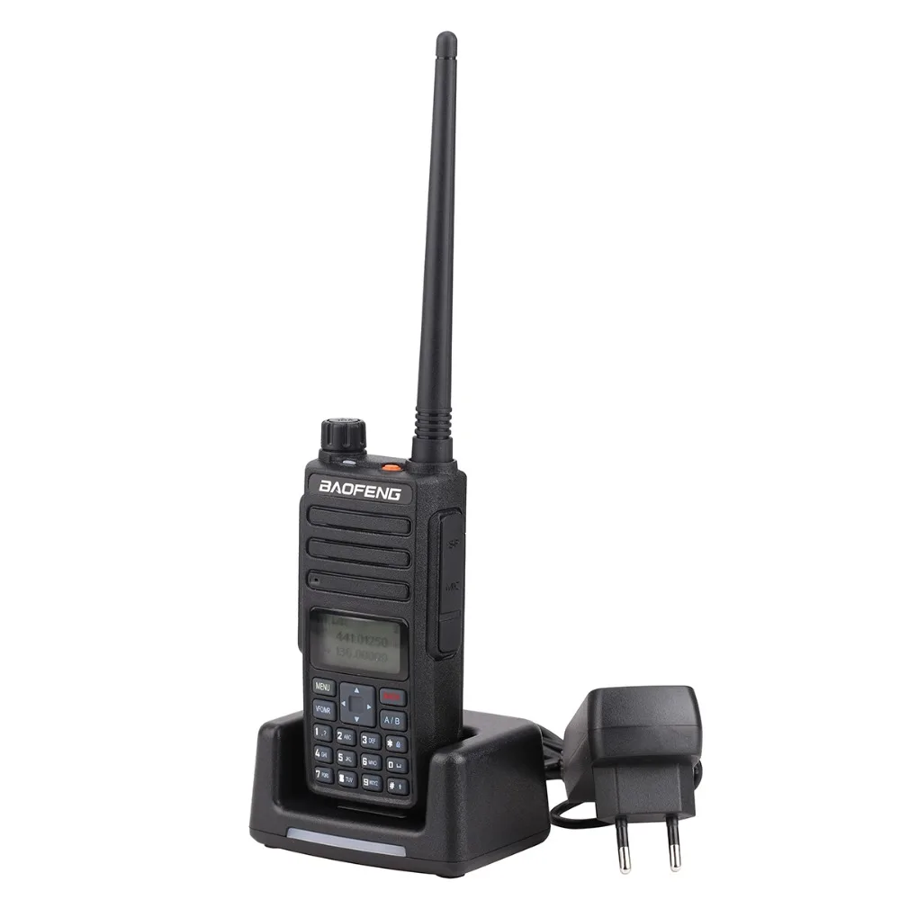 Baofeng DM-860 иди и болтай Walkie Talkie “иди и Dual Band Dual Time slot DMR цифровой/аналоговый 136-174/400-470 МГц 1024 Каналы DM-1801 Ham 2Way радио