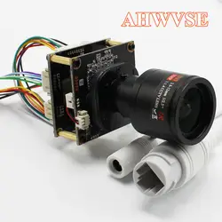 AHWVE H.265 1080 P POE IP Камера модуль 2,8-12 мм ручные линзы 2MP Разрешение