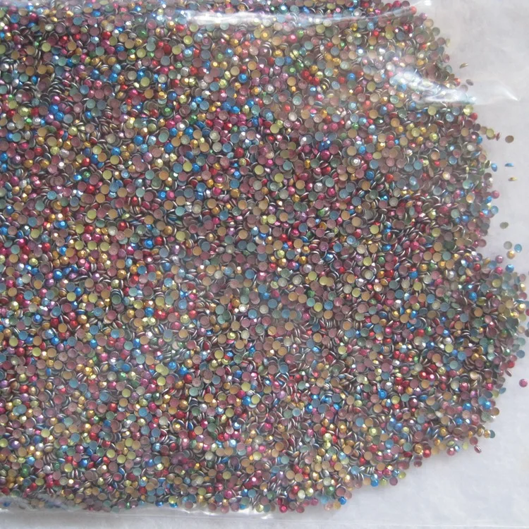 

NEW DIY Octagon 100PC / PAG NAIL RIVETS JEWELRY MINI RIVETS 2MM 3MM MIXED COLOR OCTAGONAL FILM