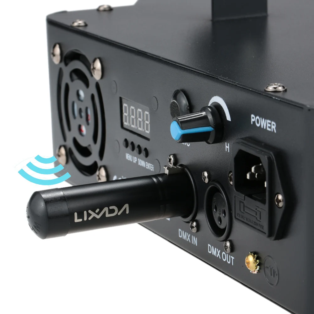 Lixada 2,4G ISM DMX512 Беспроводной женский приемник XLR светодиодный светильник ing для сценический паритет вечерние светильник