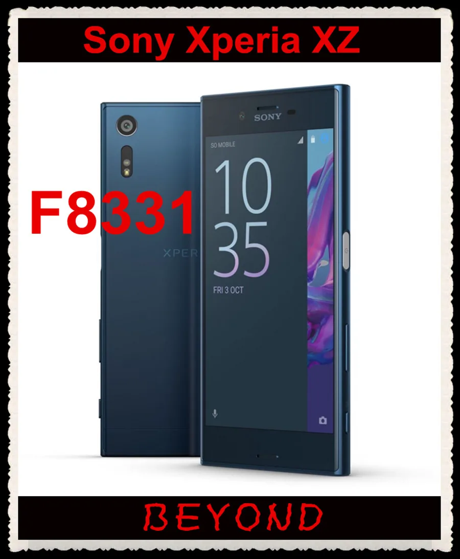 Sony Xperia XZ F8331 разблокированный GSM 4G LTE Android четырехъядерный ОЗУ 3 Гб ПЗУ 32 Гб 5," 23 МП и 13 МП 2900 мАч отпечаток пальца