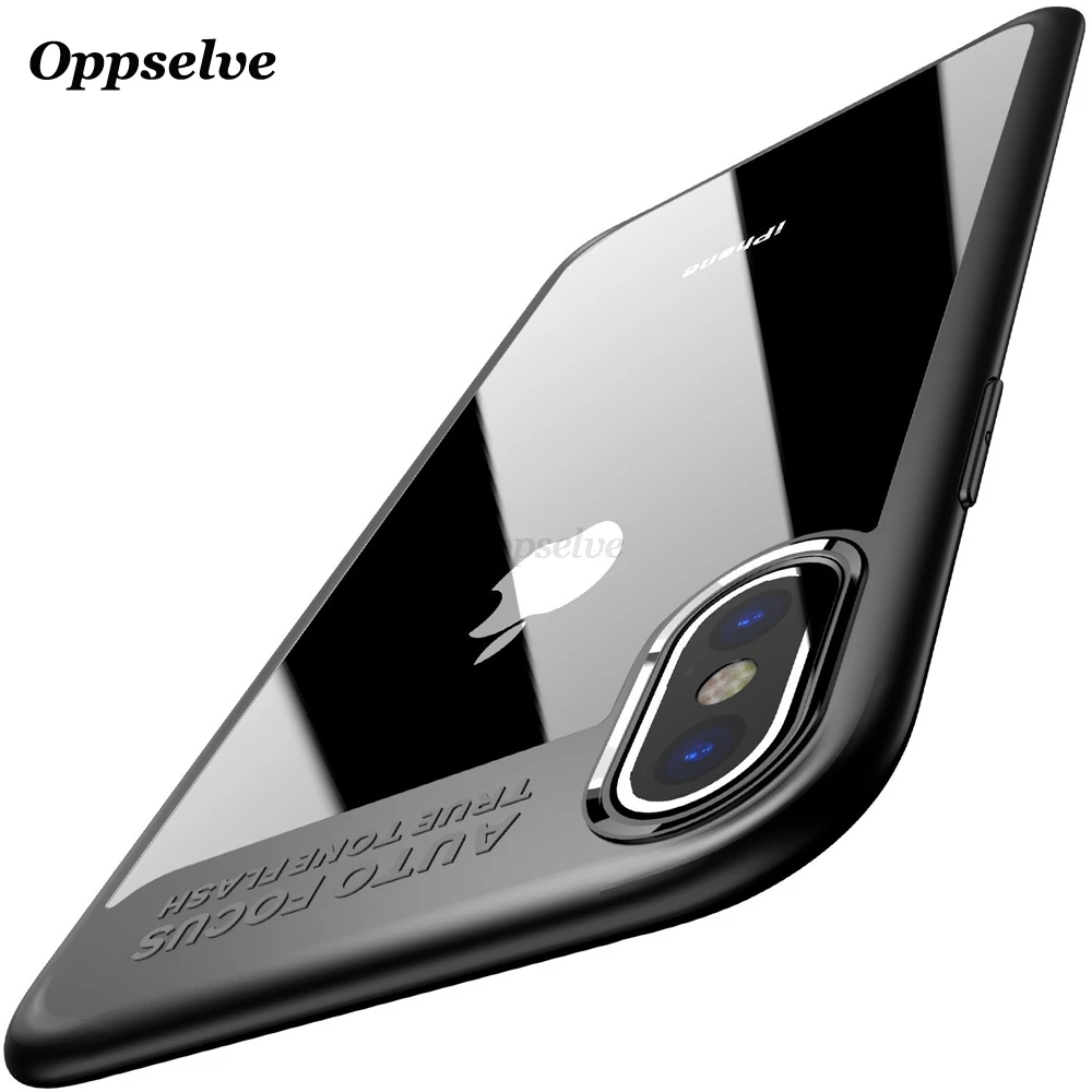 

Phone Case For iPhone X 8 7 6 6s Plus Luxury Clear Capinhas PC & TPU Silicone Cover Case For Samsung S8 Plus Note 8 Note8 Coque