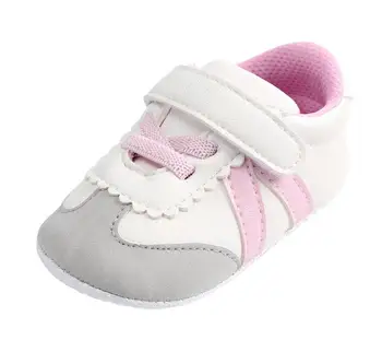

New Kids Fashion Shoes for Baby Boys Girls Children's Casual Sneakers Breathable Soft sole Sports Shoes Pink Gray