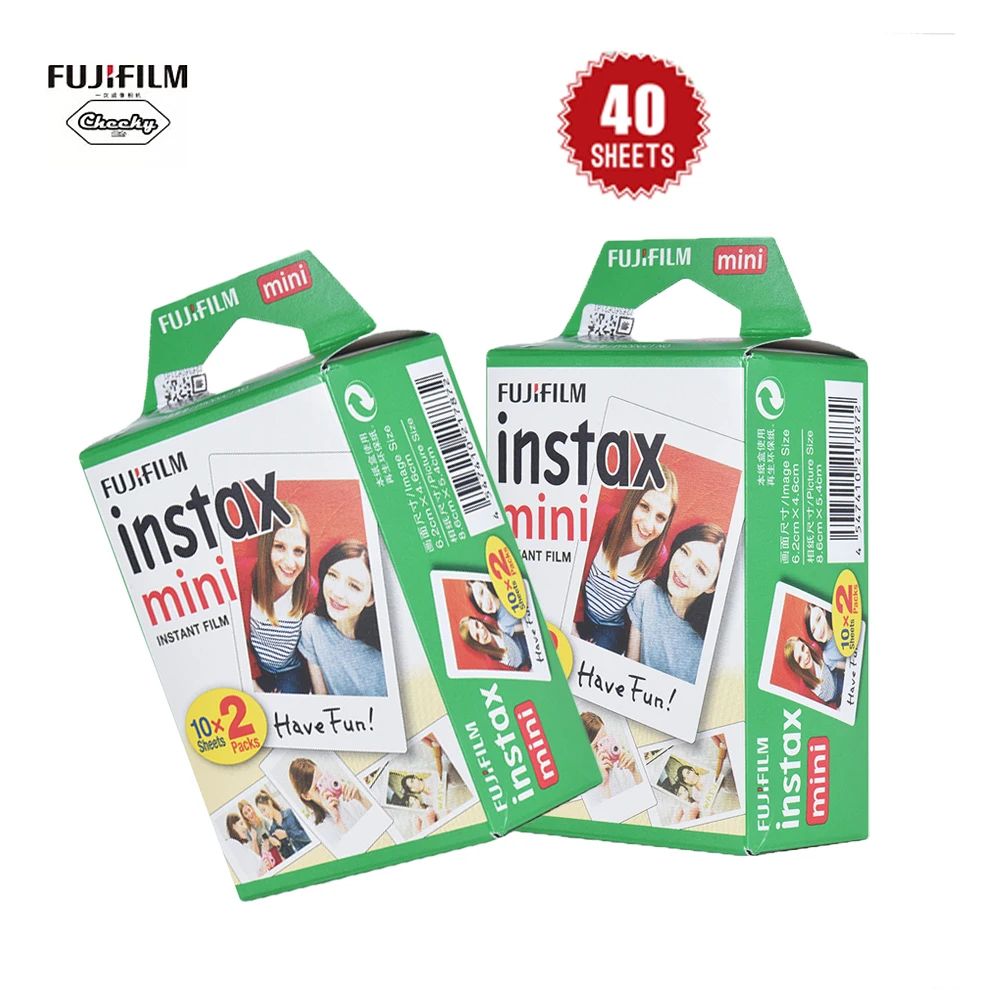 Fujifilm 40 листов белая фотобумага пленка моментальная печать альбом для Fujifilm Instax Mini 7s 8 25 90