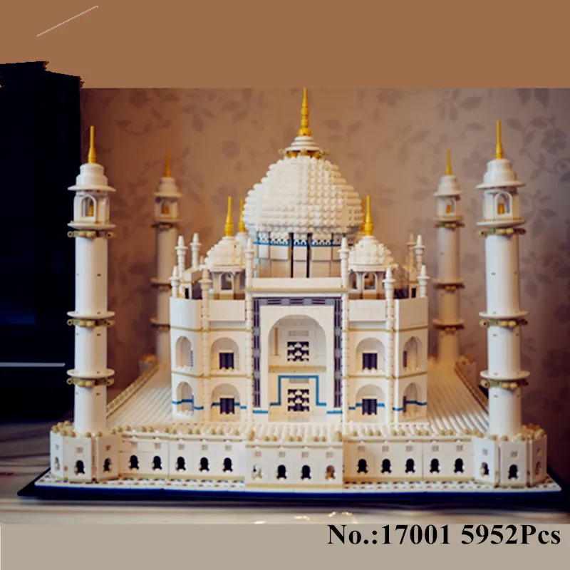 H HXY IN STOCK Free shipping New 17001 5952pcs The taj mahal Model LEPIN Building Kits