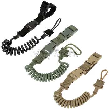

Plastic Tactical 1 Point Gun Sling Hunting Shooting Handgun Pistol Adjustable Gun Bungee Strap Sling