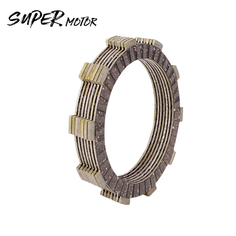 

1Set 6Pcs Clutch Disc Friction Plates Engine Clutch Plates For Honda Steed400 VLX 400 Steed 600 CBR400 CBR400RR NC29 Motorcycles