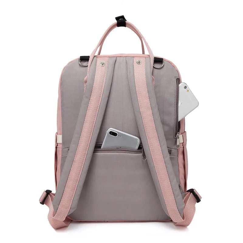 Fashion Multi-function Mummy Travel Backpack Brand New Baby Diaper Changing Nappy Bag Milk Bottle Handbag Clothes Change Bags07
