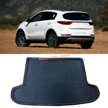 1 шт. черный интерьер задний багажник загрузки Коврики Ковры для Kia Sportage QL kx5 2016 2017
