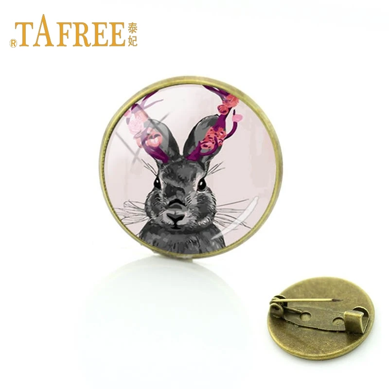 TAFREE Цвет полосатый брошь "Зебра" прослушивания музыки к счастливому танцы гориллы брошь Для женщин Для мужчин брошь ювелирные изделия TB61 - Окраска металла: TB98