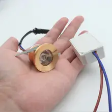 Светодиодный встраиваемый шкаф мини Точечный светильник 1 Вт 3 Вт мини светильник вниз включает светодиодный драйвер AC85-265V 31 мм* 21 мм 8 цветов излучающий светильник