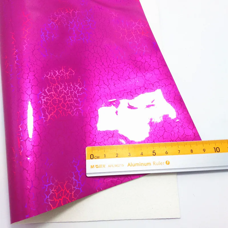 1PCS 21X29CM Synthetic Letaher, Smooth Patent Leather with Flash Leather For Making Bows and Other Accessories 9S52B