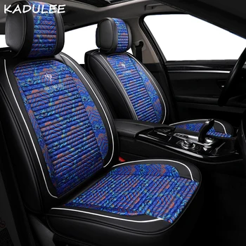 

KADULEE auto Universal Car seat cover for Peugeot all models 206 307 407 207 2008 3008 508 208 308 406 301 car accessories