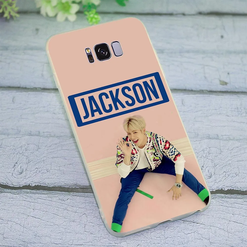 Мягкий ТПУ чехол GOT7 kpop Mark для Galaxy S10e Samsung S8 S9 Note 8 9 M10 M20 M30 S7 Edge S10 Plus силиконовые
