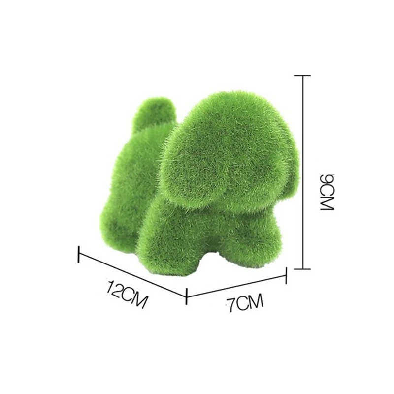 Ручной работы искусственный газон трава животное Пасхальный кролик домашняя комната Ресторан Декор моделирование собака белка Альпака Свадебные украшения
