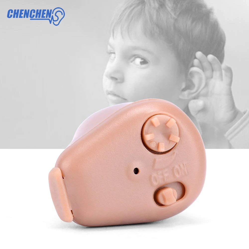 

Micro Mini Hearing AID Enhancement Invisible Design Rechargeable with EU/US Plug Charger Digital CIC Sound Amplifier Audiphone