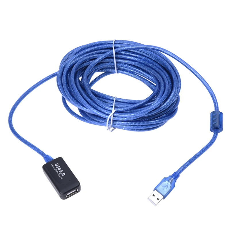 10 м USB 2 0 удлинитель Активный ретранслятор|Сетевые шнуры и удлинители| |