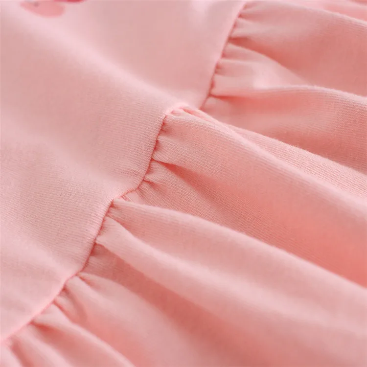 Princess nightgowns for girls cotton nightdress girls sleepwear loose dress 13