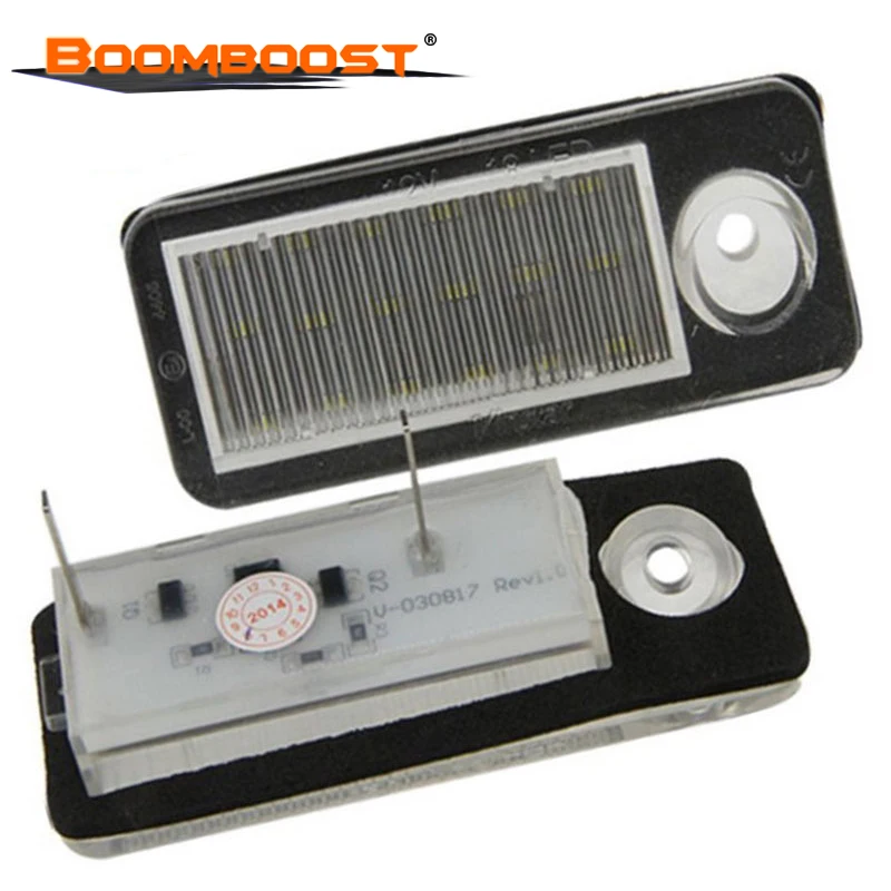 2X 18 4014 SMD светильник номерного знака для A/udi A4 B5 S4 Avant RS4 A6/S6 B4 C5 RS6/RS6 Plus лампа без
