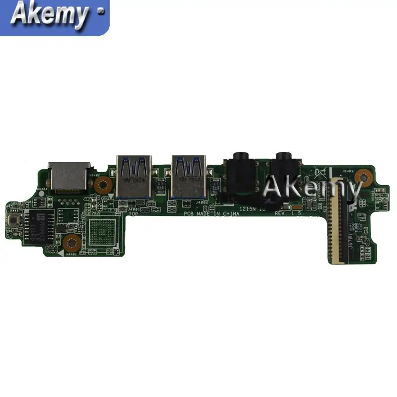 Akemy для For Asus 1215 1215N 1215P 1215N/VX6 сетевой ноутбук аудио USB IO Плата звуковая карта