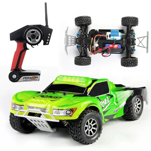 High Speed 45km/h Electronic Car Remote Control Car  A969 1:18  Racing RC Car 4WD 2.4GHz Drift Toys VS A959 S911 RC CAR