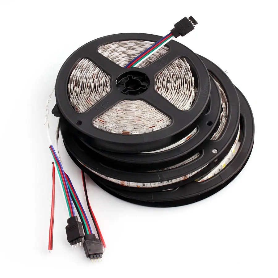 Светодиодная лента 5050 24 V 12V 5M RGB 60led RGBW Light 12 Volt Led Strip водонепроницаемая Диодная для