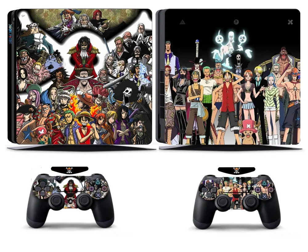 One Piece 275 PS4 Slim Skin Виниловая наклейка для Sony PlayStation 4 и 2 контроллера|stickers for|stickers for