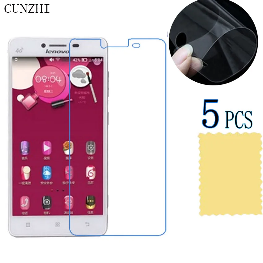 5pcs High Clear LCD Ultra Slim PET Material Screen Protector Film For Lenovo A858T Mobile Phone Accessories | Мобильные телефоны и