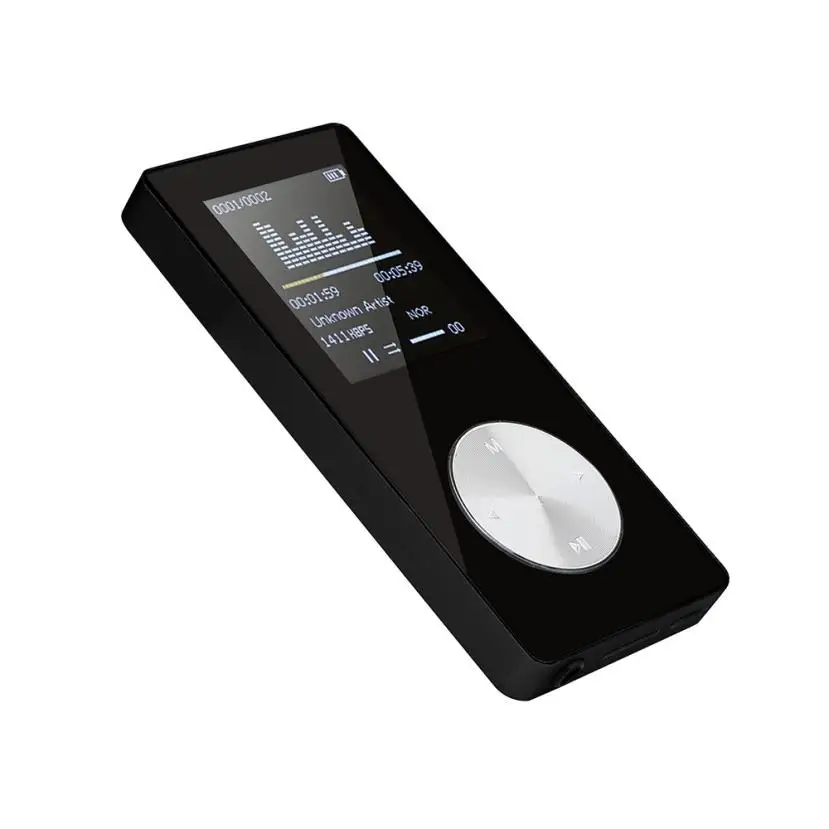 1,8 ''черный TFT 4 г MP3 HiFi без потерь звук плеера FM Регистраторы TF карты AP20 - Цвет: Черный