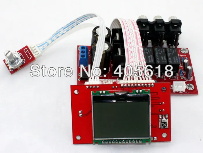 PGA2311 remote preamp upgraded lattice screen with memory Mute | Инструменты