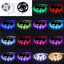 Светодиодный светильник с активированным движения 5 в PIR датчик движения светодиодная лента 3528 ночник лампа для платяного шкафа световая лента