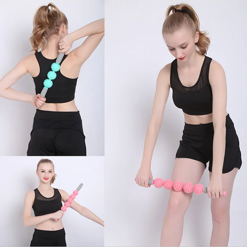 

Muscle Roller Massage Stick Body Trigger for Yoga Fitness Leg Arm Shoulder FI-19ING