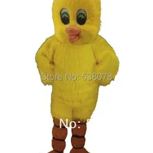 Милый талисман желтый костюм утки костюм ростовой костюм мультяшный персонаж наряд костюм кунг-фу панды для вечерние карнавал SW782