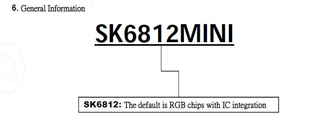 SK6812 5050/3535 RGB SMD(аналогично WS2812B) индивидуально адресуемый цифровой полноцветный светодиодный чип пикселей DC5V 10~ 1000 шт