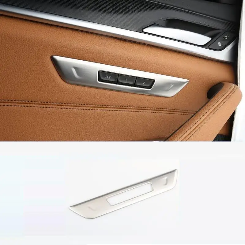 

Control System Air Conditioner Automobile Auto Modified Chromium Car Styling Accessory Parts Decoration 19 FOR BMW 5 Series