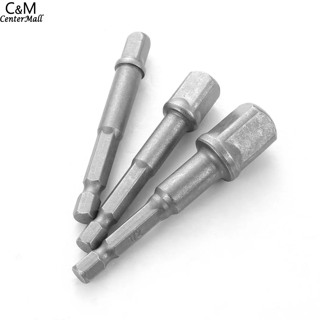 SDS Hammer Drill 1/4" 3/8" 1/2" Socket Nut Impact Driver Adaptors Drive