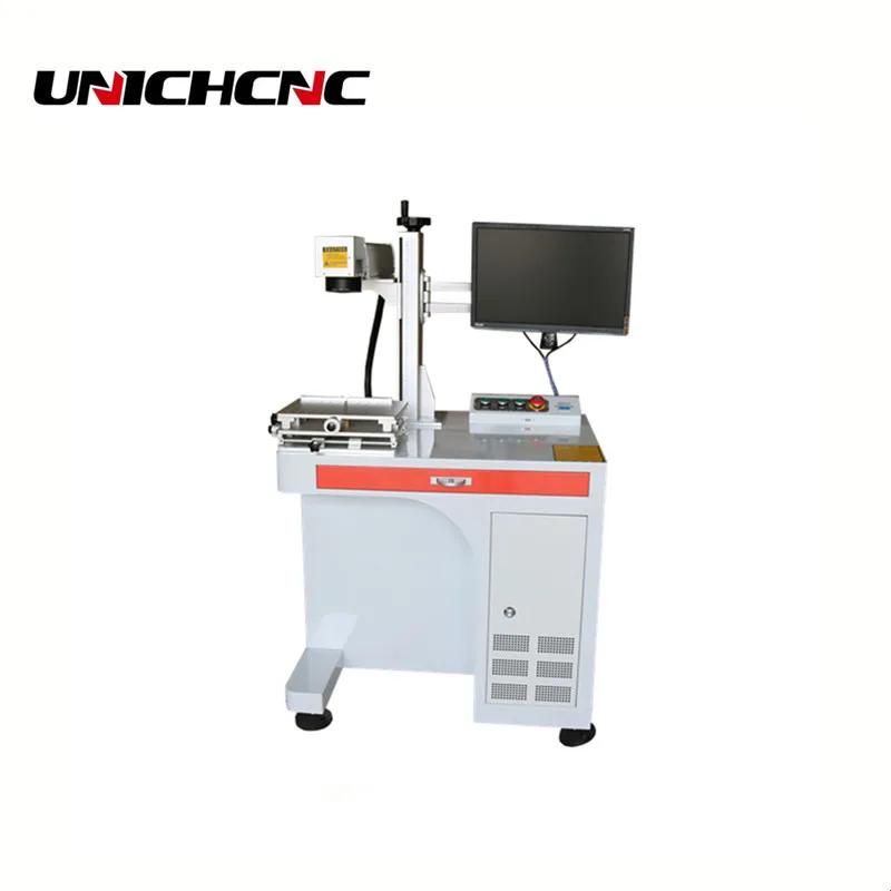 

Economic LXJFiber-20w aluminum alloy table optical fiber laser marking machine
