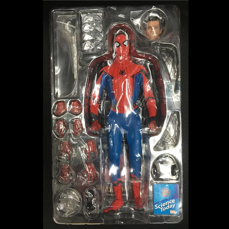 Аниме Рисунок Марвел, Мстители, паук-человек Человек-паук для выпускного ПВХ Экшн фигурки-Статуэтки коллекционные модели игрушки куклы
