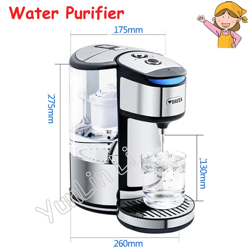 Кухонный фильтр для воды, горшок, прямой очиститель воды для напитков, бытовой Электрический нагрев, устройство для очистки воды FB2020B1