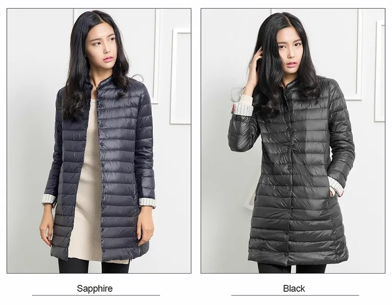 Casual Ultralight Down Coat Women Winter Jacket (5)