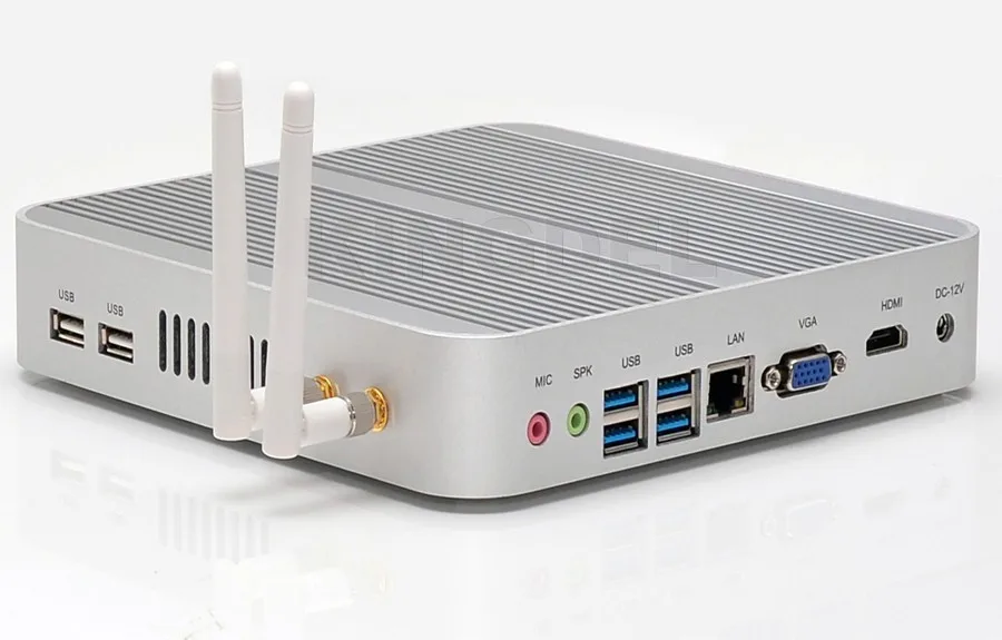 Core i3 5005U/i5 4200U микро ПК мини-компьютер Windows/Linux игровой HTPC tv КОРПУС 300 м WI-FI, Windows 10 NC240