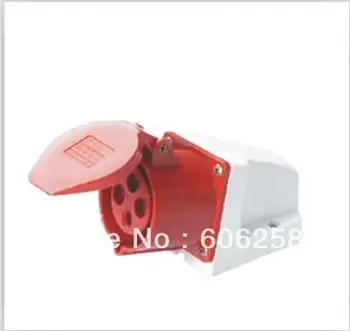 

Industrial Socket Aviation Waterproof Female Electricity Plug Connector 16A 380V 4 core hole 5PCS