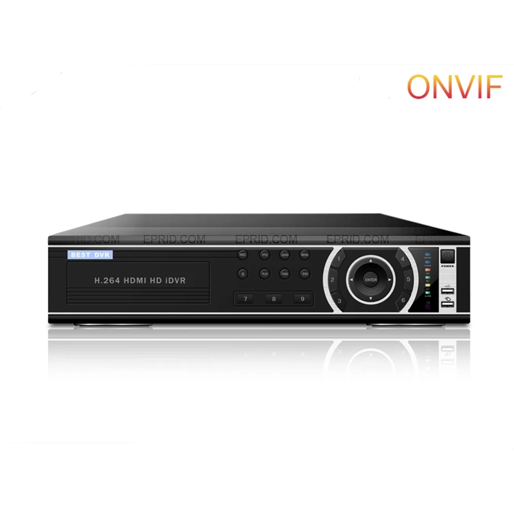 

H.265 24CH 1080P Realtime Recording 4CH Playback NVR HDMI Output P2P Cloud