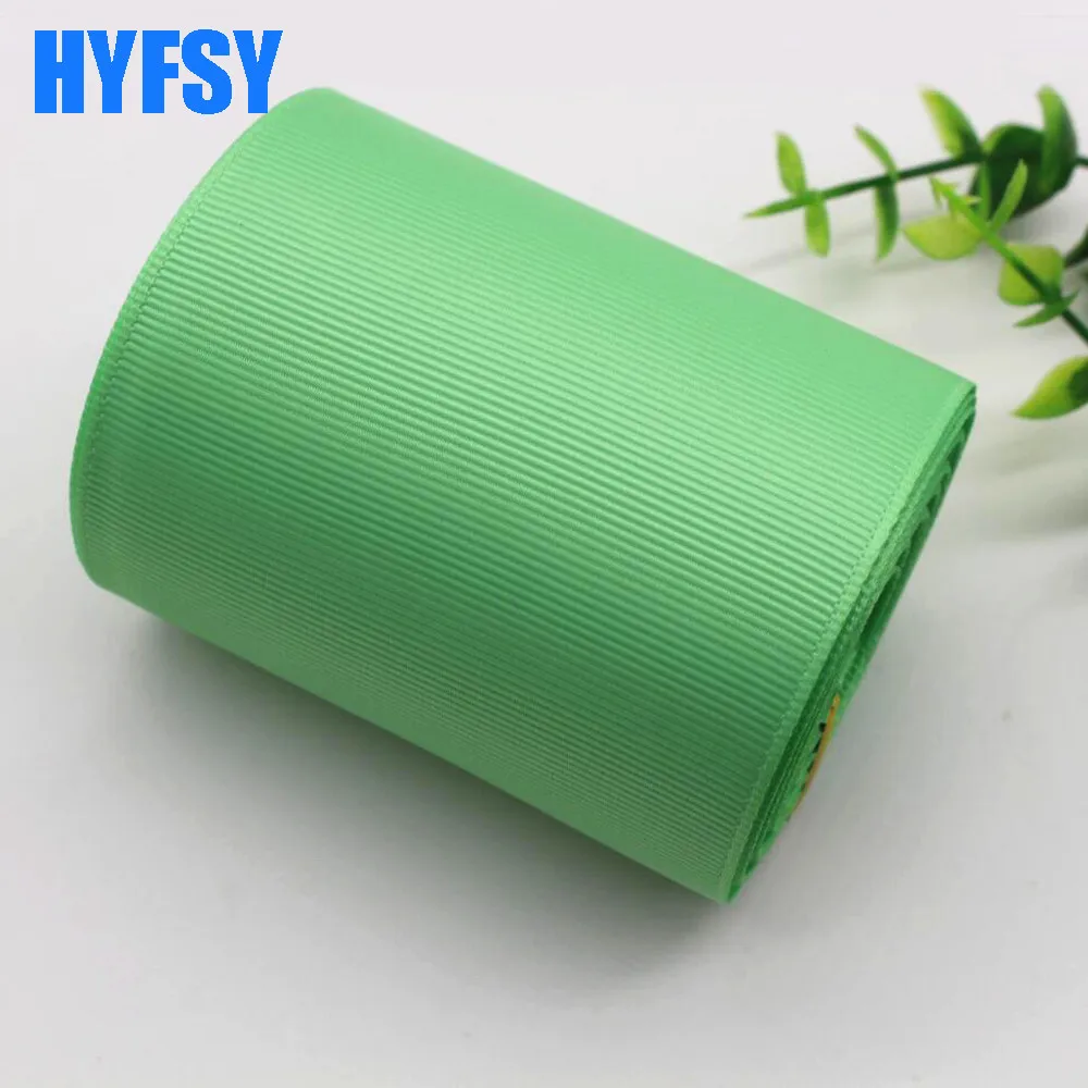 Solid Color Ribbon DIY Handmade Material Gift Wrapping Head Bows Hair Decoration Clothing Grosgrain 50MM 5 Yards 10 Yards