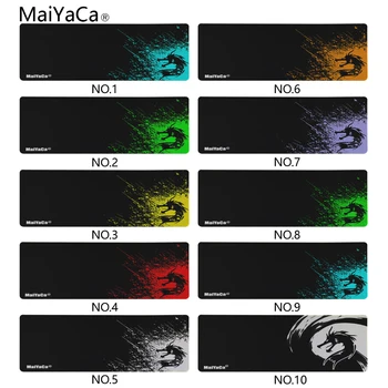 

MaiYaCa Large Gaming Mousepad Size 40x90cm Locking Edge Mouse Mat Speed/Control Version For Dota Cs Go Mousepad 10 Color Styles