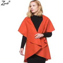 ZAWFL кардиган пальто для женщин Весна новая модная верхняя одежда без рукавов Женская Повседневная Базовая куртка, Изготовленная с применением техники Открытый шов пальто